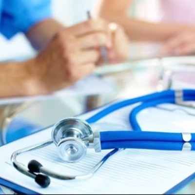 Statoscope with doctor | ultrasound clinic